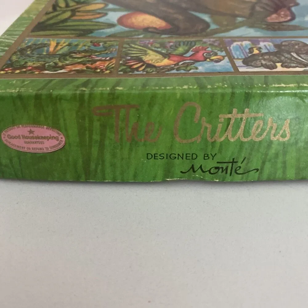 The Critters Birthday Cards Giant (9.5x7.5) 9 Vintage Cards Designed By Monte